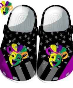Mardi Gras Crocs